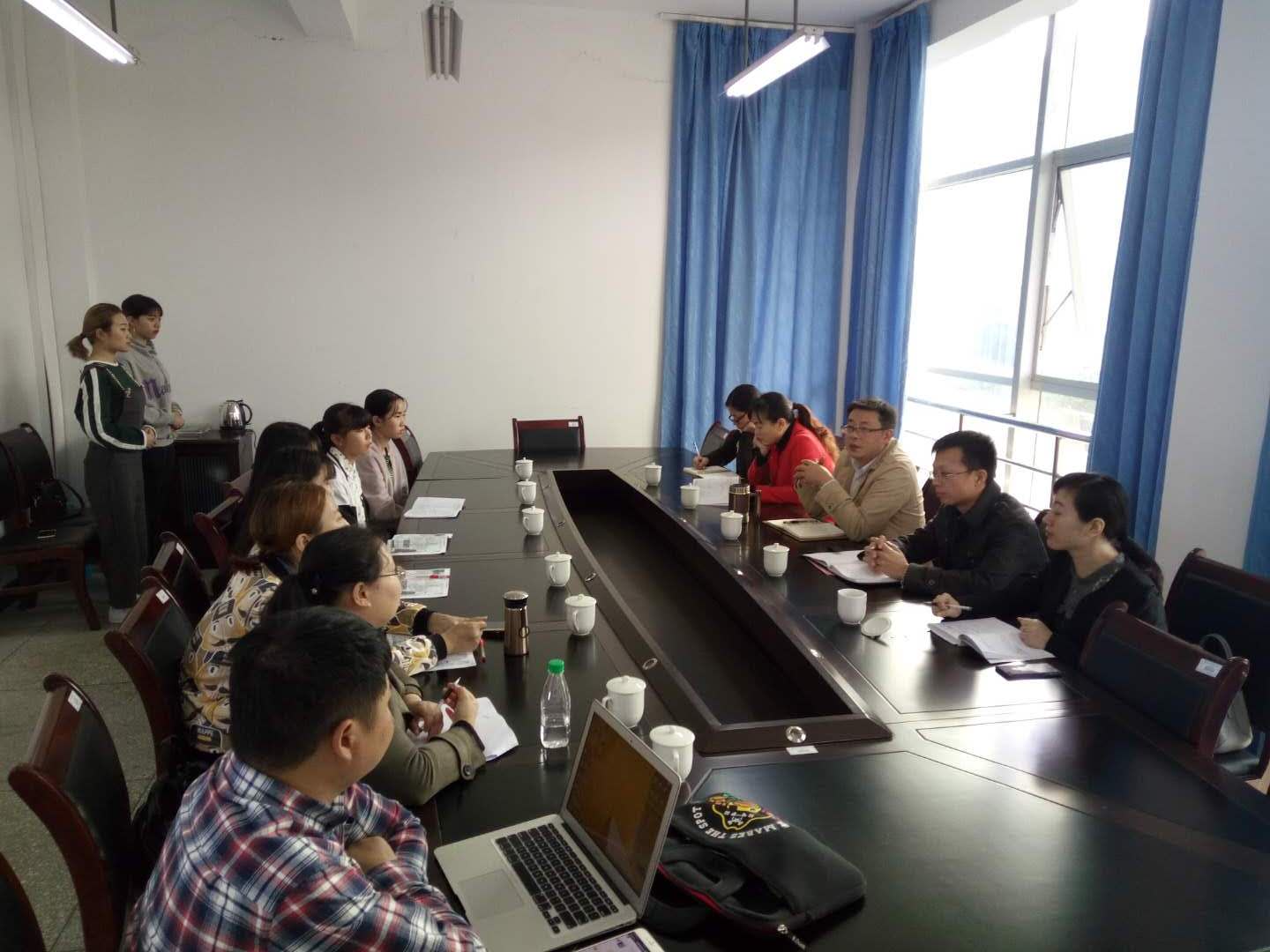 酉阳职教中心师生在我系进行市赛前强化培训
