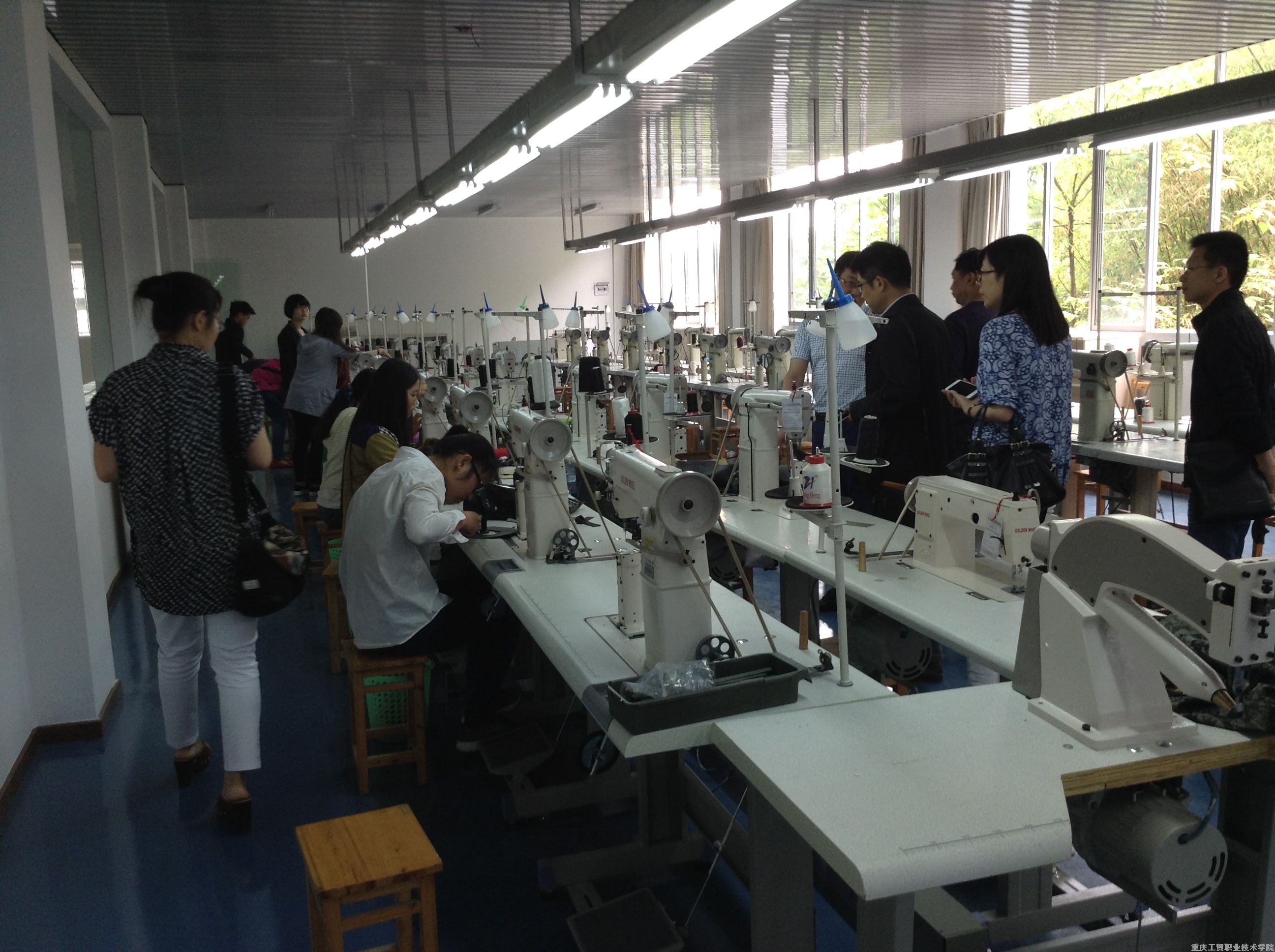 长江师范公司来我系开展合作交流